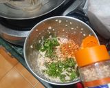 A picture of step 2 of Daal Vade.
