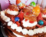 Une image de l'étape 11 de Nid de Pâques délice de choux fraises 🍓 chantilly 😋 #avril.