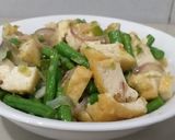 Foto langkah ke 2 dari resep Tumis kacang panjang + tahu.