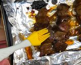 A picture of step 6 of Japanese Yakitori (焼鳥 skewer-grilled chicken) ①.
