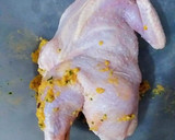 Foto del paso 3 de la receta: Pollo abierto asado en salsa de baharat y Sindhi biryani