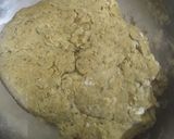 A picture of step 1 of Leftover Palak Paneer Paratha.