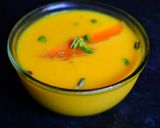 A picture of step 8 of Mango Custard.