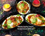 A picture of step 3 of Dahi Vada - Dahi Bhalla.