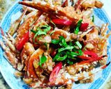 Hình bước làm 3 của món Càng ghẹ rang me