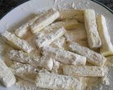 Foto del paso 6 de la receta Bastones de berenjena con miel de azahar