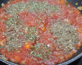 Foto del paso 4 de la receta: Espaguetis con taquitos de jamón y de chorizo