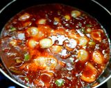 A picture of step 7 of Baby corn Manchurian.