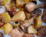 A picture of step 4 of Pilao Biryani.