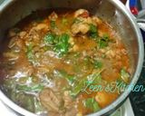 A picture of step 2 of Chukka Chicken/Green Sorrel Leaves with Chicken.