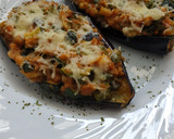 Foto del paso 8 de la receta: Berenjenas rellenas de verduras y atún
