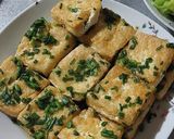 Hình bước làm 5 của món Đậu rán tẩm hành
