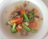 Foto langkah ke 4 dari resep Sup daging kacang merah.