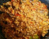Foto langkah ke 4 dari resep Nasi Bakar Ayam Suwir Pedas.