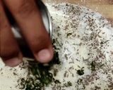 A picture of step 3 of Rava Dosa 📌.