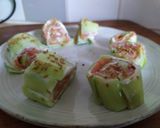 Une image de l'étape 6 de Maki saumon/concombre.