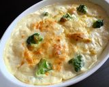A picture of step 5 of Creamy Prawns & Pasta Bake.