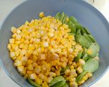 Foto langkah ke 3 dari resep Tumis Cumi Asin Pete Jagung.