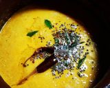 A picture of step 5 of Kerala Manga Puliserry Mango Curry.