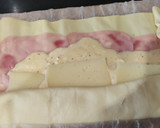 Foto del paso 3 de la receta: Hojaldre con jamón y queso cremoso
