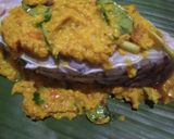 Foto langkah ke 4 dari resep Pepes Kakap Bumbu Kuning.