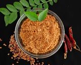 A picture of step 3 of Dry Horse Gram chutney.
