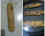 A picture of step 5 of Schezwan (cheezy) Frankie Roll.