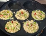 Foto langkah ke 6 dari resep Omelet Mie Mini.