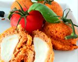 Une image de l'étape 3 de Cakes balls salés tomates mozzarella.