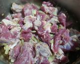 Foto del paso 2 de la receta: Garbanzos con acelgas y carne