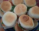 Foto del paso 9 de la receta: Sandwichitos con pollo al cartoccio