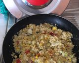 Foto del passaggio 3 della ricetta Couscous con uova, mais, pomodorini, tonno e avocado 🥑