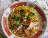 Foto langkah ke 6 dari resep Soto Ayam Bumbu Kuning.