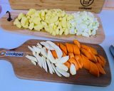 Varázslatos csillagtökleves recept fázis 2 fotója