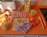 Foto del paso 1 de la receta: Estofado de albóngidas saludable