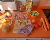 Foto del paso 1 de la receta: Estofado de albóngidas saludable