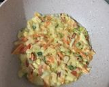 Foto langkah ke 5 dari resep Korean Pancake (Isi Sayuran dan Crabstick).
