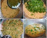 A picture of step 3 of Undhiyu.