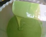 Foto langkah ke 4 dari resep BRUDEL PanKe (Pandan Keju) Versi Sendok Makan ❤.