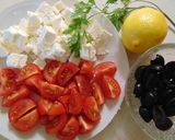 Görög tésztasaláta recept fázis 2 fotója