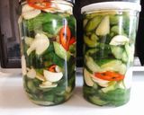 Hình bước làm 5 của món Dưa leo muối chua- pickled cucumber 🥒