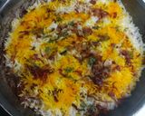 A picture of step 6 of Paneer biryani.