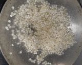उपवासाचा साबुदाणा हलवा (upwasacha sabudana halwa recipe in marathi) रेसिपी स्टेप 2 फोटो 