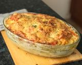 Burgonyával rakott cukkini recept fázis 4 fotója