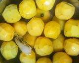 Hình bước làm 1 của món ĐÀO NGÂM - MÓN GIẢI NHIỆT NGÀY HÈ