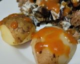 Foto del paso 8 de la receta: Berenjenas con carne y salsa bbq casera🍆🧅🥩