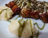 Foto del paso 9 de la receta: Milanesa con allioli de patata y balsámico de manzana