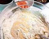 Foto del paso 1 de la receta: Biscotti de pistacho, arándanos, avellanas y papaya