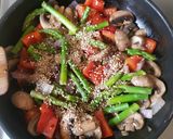 Foto del paso 3 de la receta: Salteado de vegetales primaverales