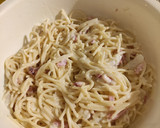 Foto del paso 8 de la receta: Espaguetis con Bacon y Nata en Mambo